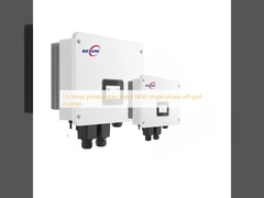 10,5-πλάσια φωτοβολταϊκή είσοδος 6KW μονοφασικός μετατροπέας εκτός δικτύου